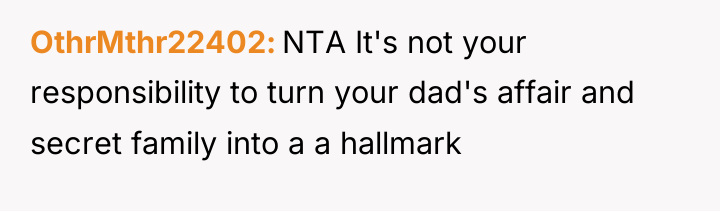 OthrMthr22402 NTA It's not your responsibility to turn your dad's...