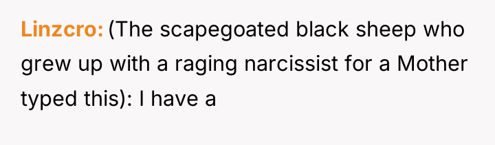 Linzcro (The scapegoated black sheep who grew up with a...