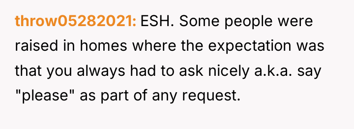 throw05282021 ESH. Some people were raised in homes where the...