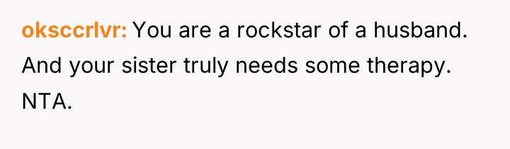 oksccrlvr You are a rockstar of a husband. And your...