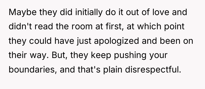 Maybe they did initially do it out of love and...