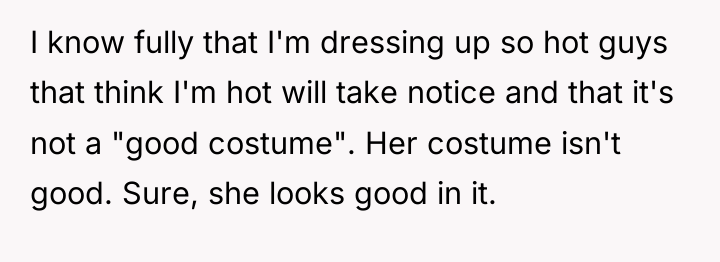 I know fully that I'm dressing up so hot guys...