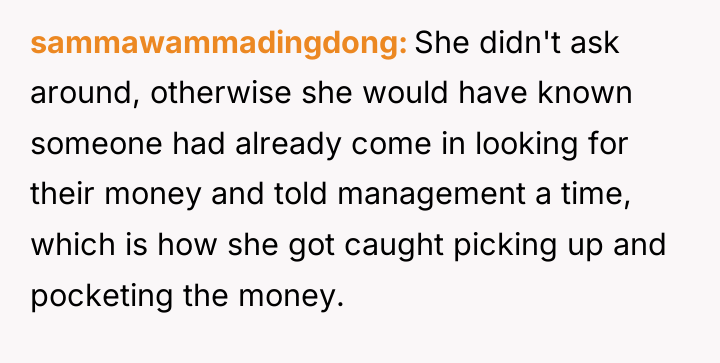 sammawammadingdong She didn't ask around, otherwise she would have known...