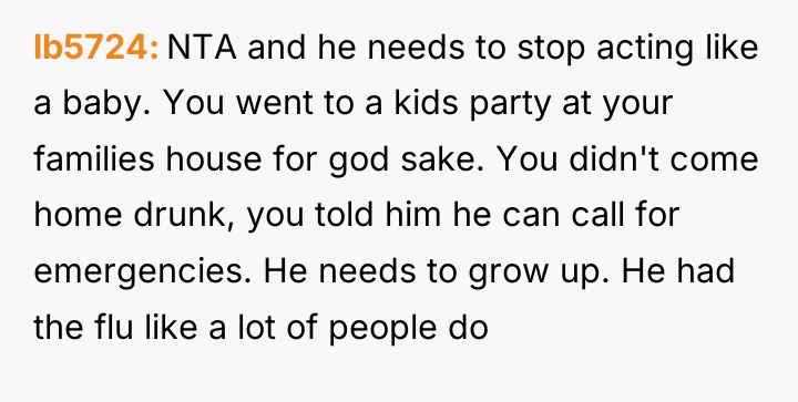 lb5724 NTA and he needs to stop acting like a...
