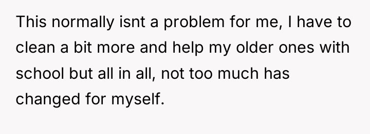 This normally isnt a problem for me, I have to...