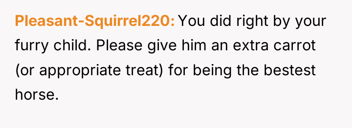 Pleasant-Squirrel220 You did right by your furry child. Please give...