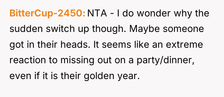 BitterCup-2450 NTA - I do wonder why the sudden switch...
