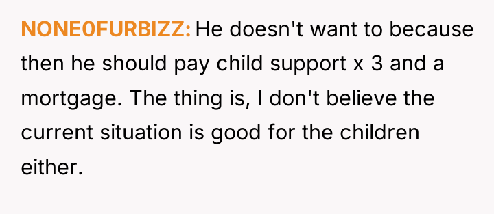NONE0FURBIZZ He doesn't want to because then he should pay...