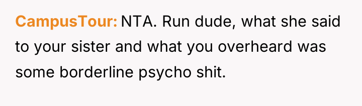 CampusTour NTA. Run dude, what she said to your sister...