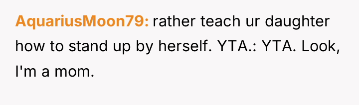 AquariusMoon79 rather teach ur daughter how to stand up by...