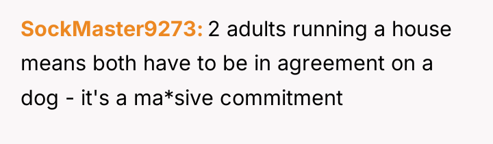 SockMaster9273 2 adults running a house means both have to...