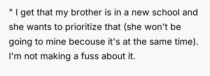 " I get that my brother is in a new...