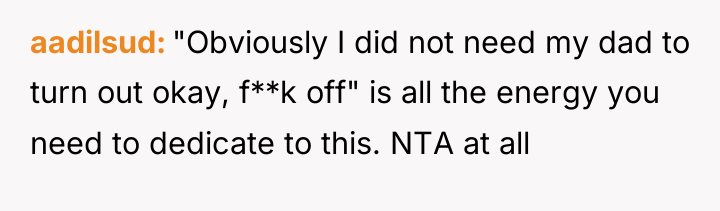 aadilsud "Obviously I did not need my dad to turn...