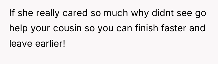 If she really cared so much why didnt see go...