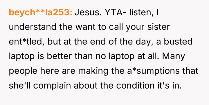 beych**la253 Jesus. YTA- listen, I understand the want to call...