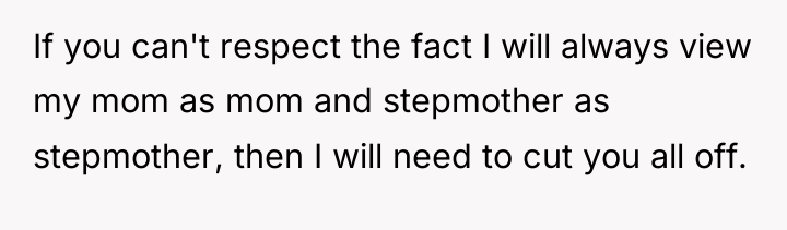 If you can't respect the fact I will always view...