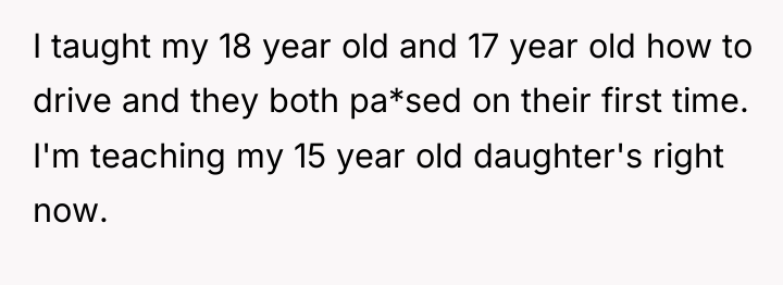 I taught my 18 year old and 17 year old...