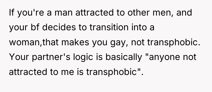 If you're a man attracted to other men, and your...