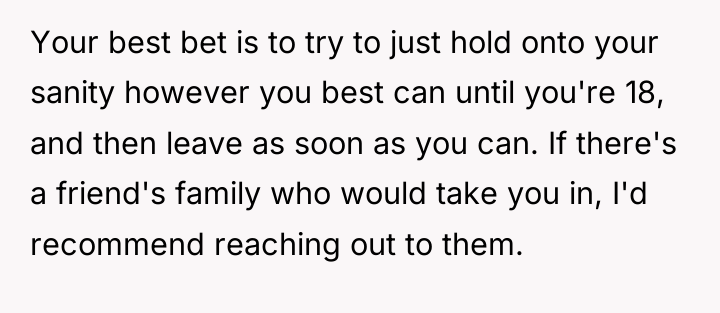 Your best bet is to try to just hold onto...
