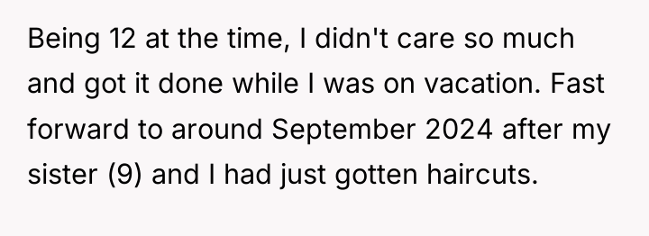 Being 12 at the time, I didn't care so much...
