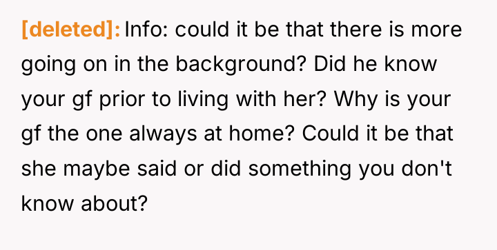[deleted] Info: could it be that there is more going...