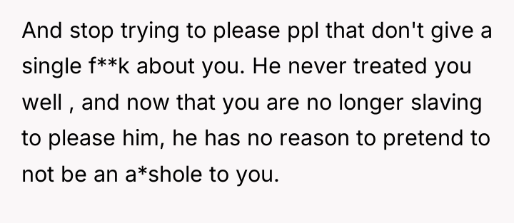 And stop trying to please ppl that don't give a...