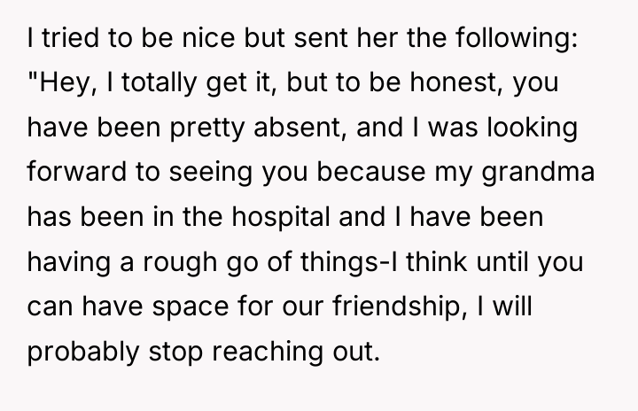 I tried to be nice but sent her the following:...