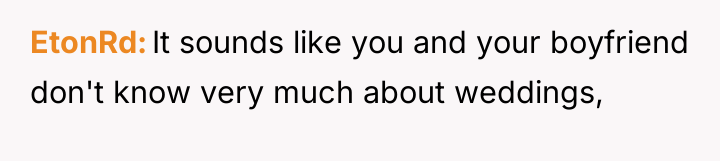 EtonRd It sounds like you and your boyfriend don't know...