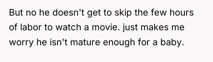 But no he doesn't get to skip the few hours...