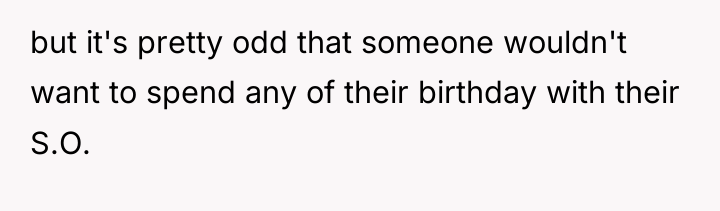 but it's pretty odd that someone wouldn't want to spend...