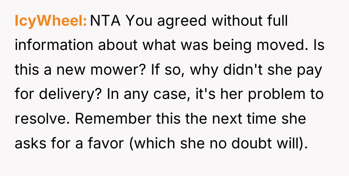 IcyWheel NTA You agreed without full information about what was...