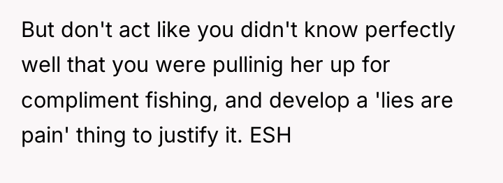 But don't act like you didn't know perfectly well that...