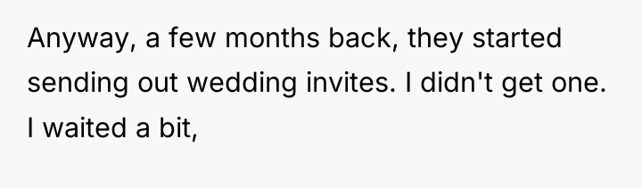 Anyway, a few months back, they started sending out wedding...
