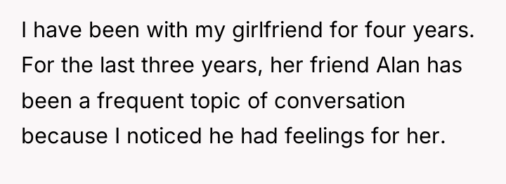 I have been with my girlfriend for four years. For...