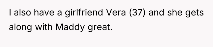 I also have a girlfriend Vera (37) and she gets...