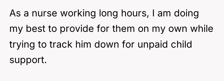 As a nurse working long hours, I am doing my...