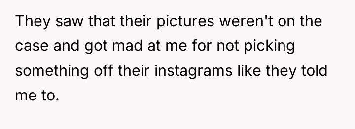 They saw that their pictures weren't on the case and...