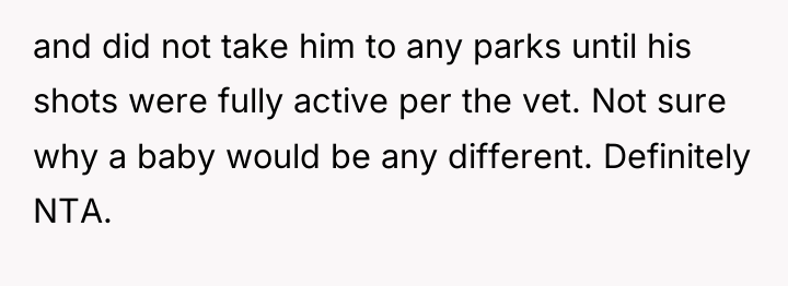 and did not take him to any parks until his...