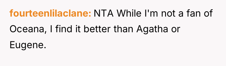 fourteenlilaclane NTA While I'm not a fan of Oceana, I...