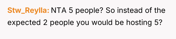 Stw_Reylla NTA 5 people? So instead of the expected 2...
