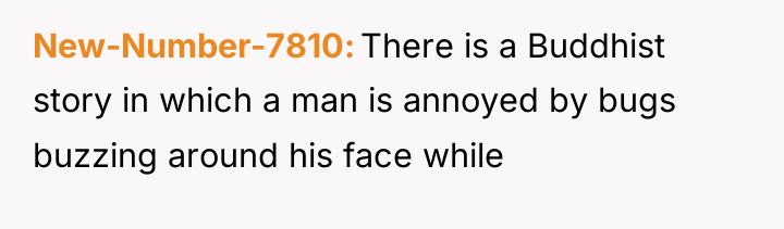 New-Number-7810 There is a Buddhist story in which a man...