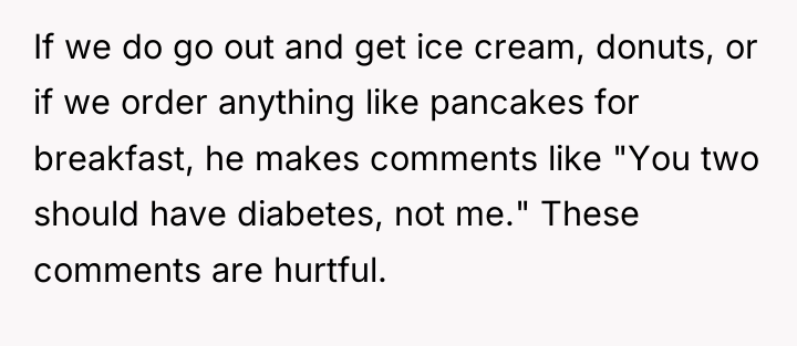 If we do go out and get ice cream, donuts,...
