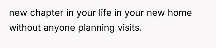 new chapter in your life in your new home without...