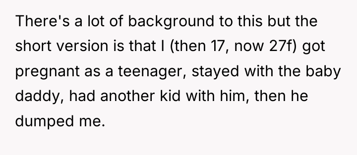 There's a lot of background to this but the short...