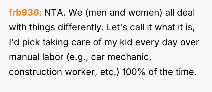 frb936 NTA. We (men and women) all deal with things...