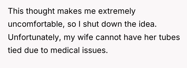 This thought makes me extremely uncomfortable, so I shut down...