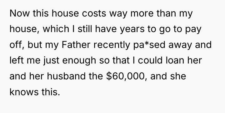 Now this house costs way more than my house, which...