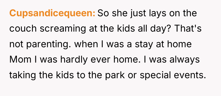 Cupsandicequeen So she just lays on the couch screaming at...