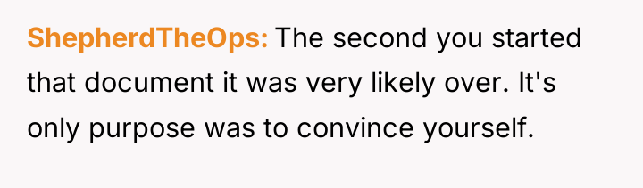 ShepherdTheOps The second you started that document it was very...