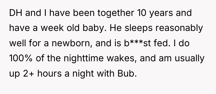 DH and I have been together 10 years and have...